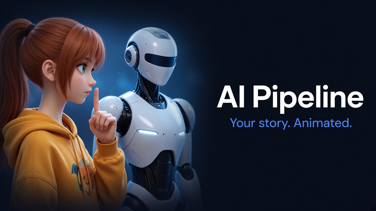 AI Pipeline — Your story. Animated.